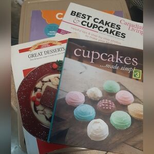 Dessert Cookbook Lot